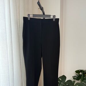 Aritzia Black Babaton Wide Leg Trousers - Size 8